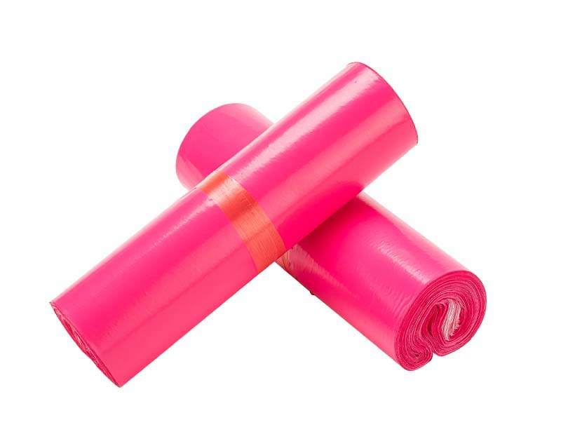 兴山玫红色快递袋-02